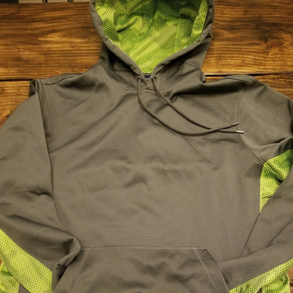 💥Great Tech Camo Hoodie💥Volt Green💥